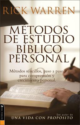 Metodos De Estudio Bblico Personal (Rick Warren's Bible Study Methods) (Spanish)
