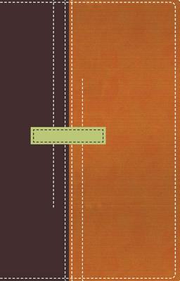 Rvr1960 Biblia De Referencia Thompson Personal Chocolate/Orange (Red Letter Edition) (Thompson Chain Reference)