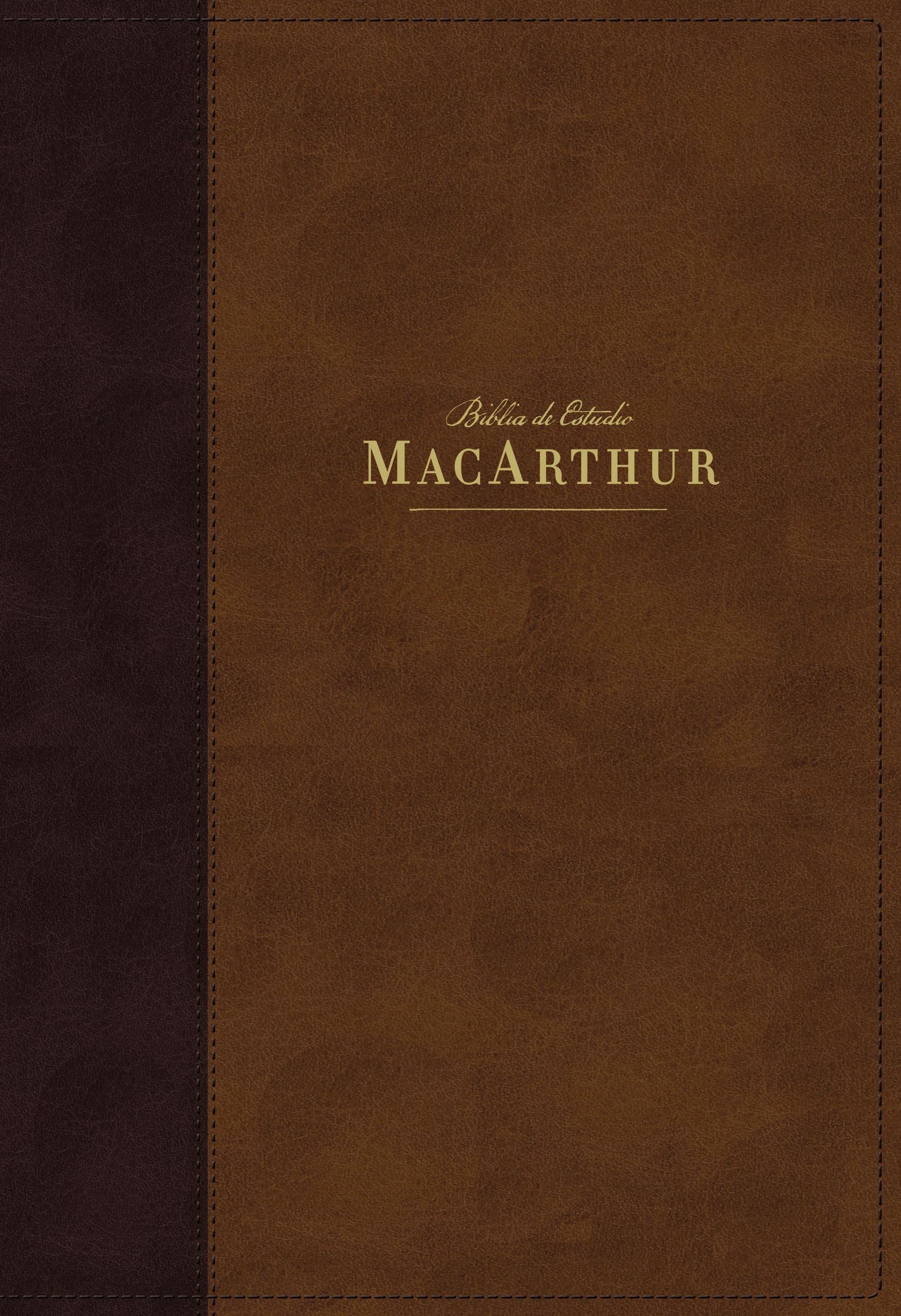 Nbla Biblia De Estudio Macarthur Cafe (Black Letter Edition) (Macarthur Study Bible)