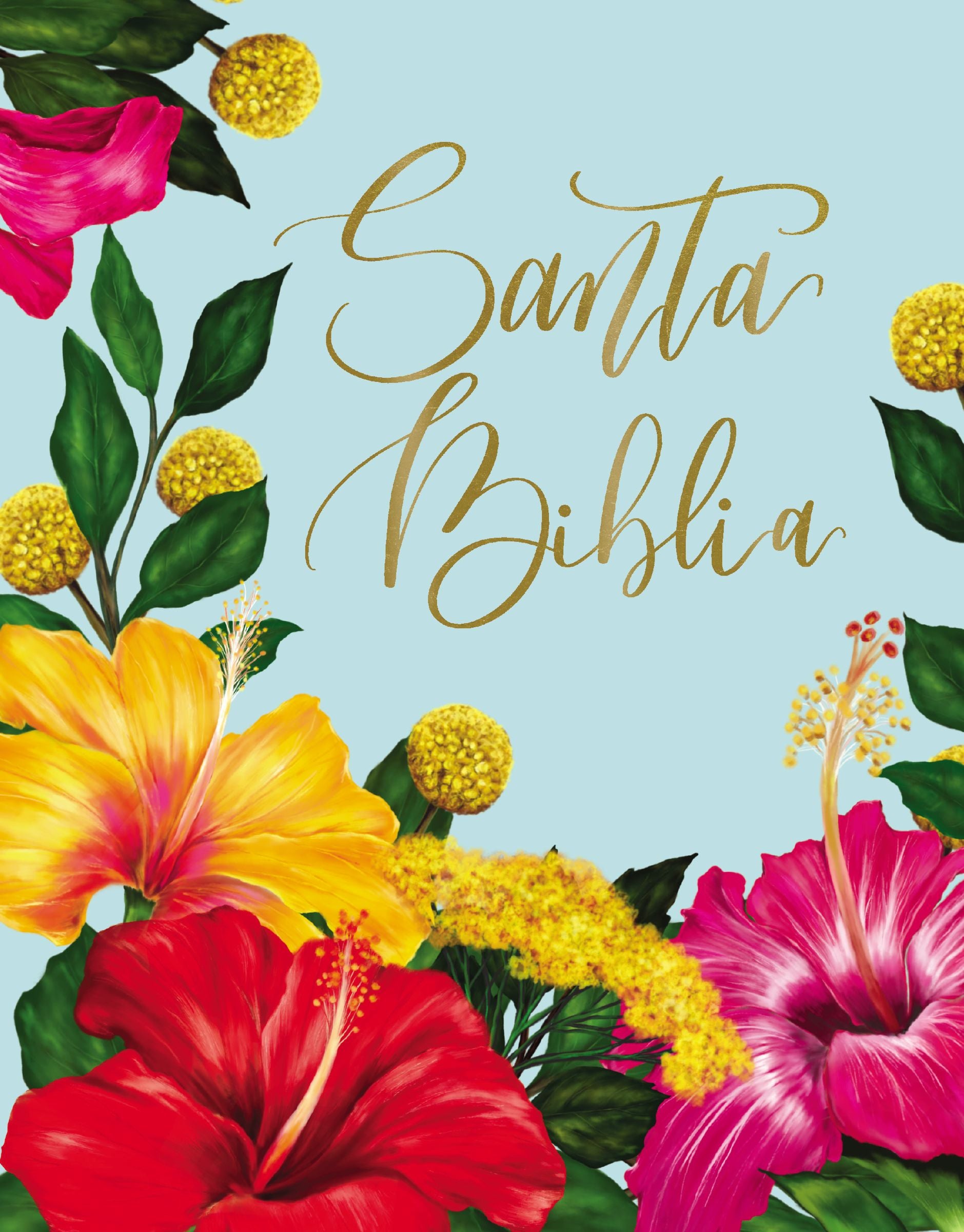 Reina Valera 1960 Santa Biblia Edicion Artstica Floral Canto Con Diseno Letra Roja (Red Letter Edition)