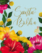 Reina Valera 1960 Santa Biblia Edicion Artstica Floral Canto Con Diseno Letra Roja (Red Letter Edition)