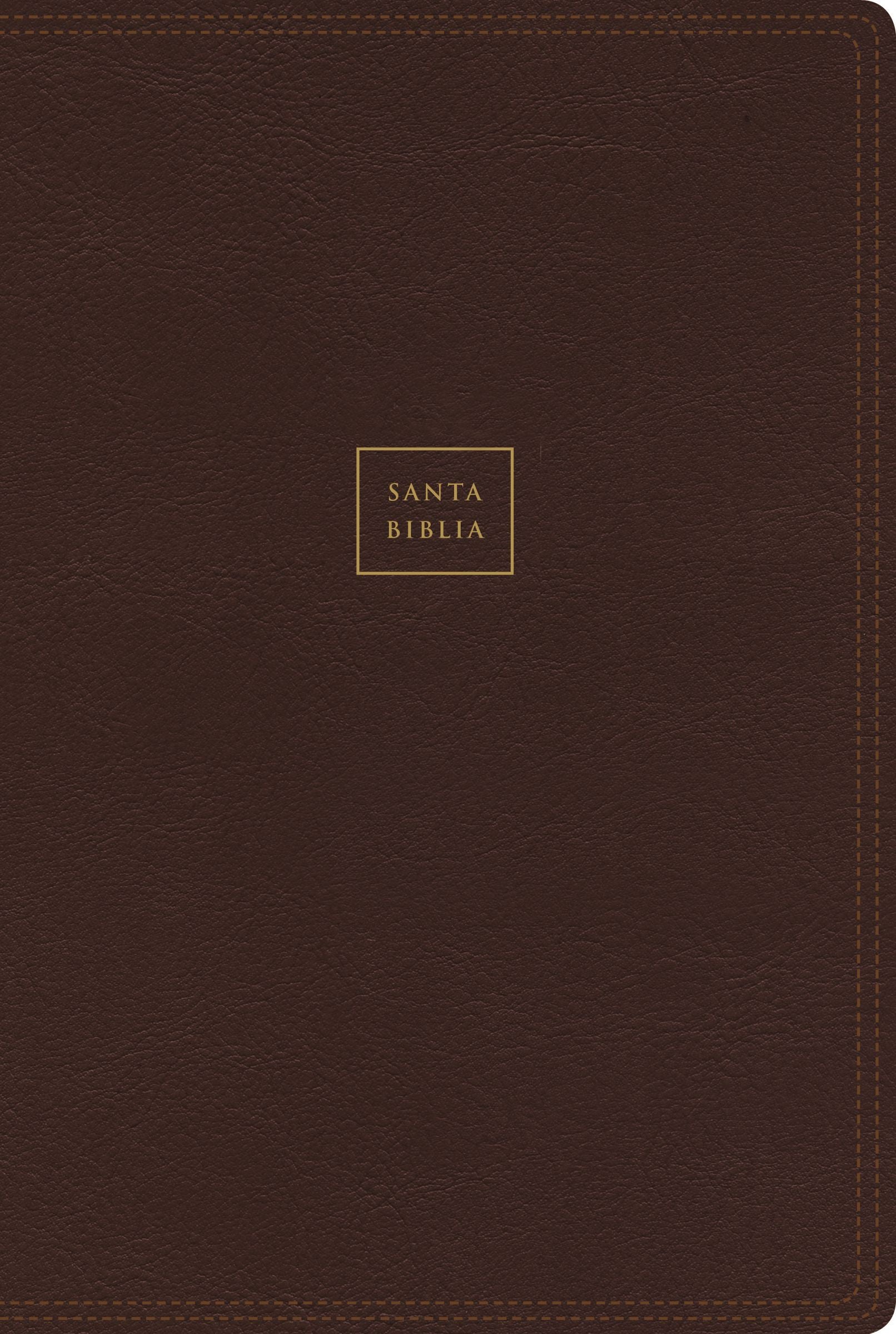 Rvr 1960 Santa Biblia Del Ministro Cafe (Red Letter Edition)