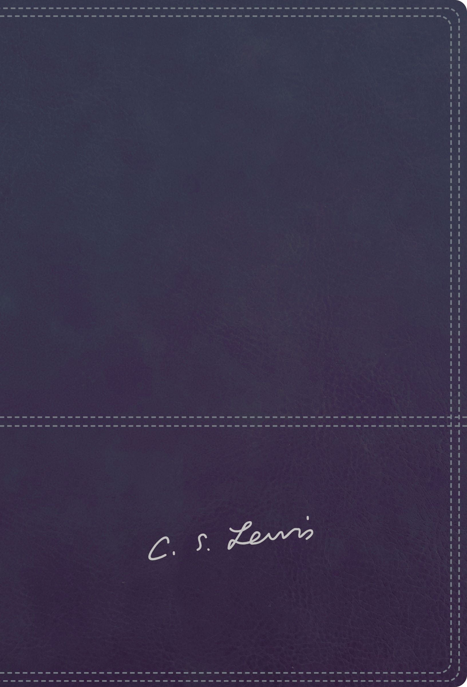 Rvr Biblia Reflexiones De C. S. Lewis Azul Marino