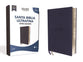 Nvi Santa Biblia Ultrafina Letra Gigante Azul Marino (Red Letter Edition)