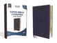 Nvi Santa Biblia Ultrafina Letra Gigante Azul Marino (Red Letter Edition)