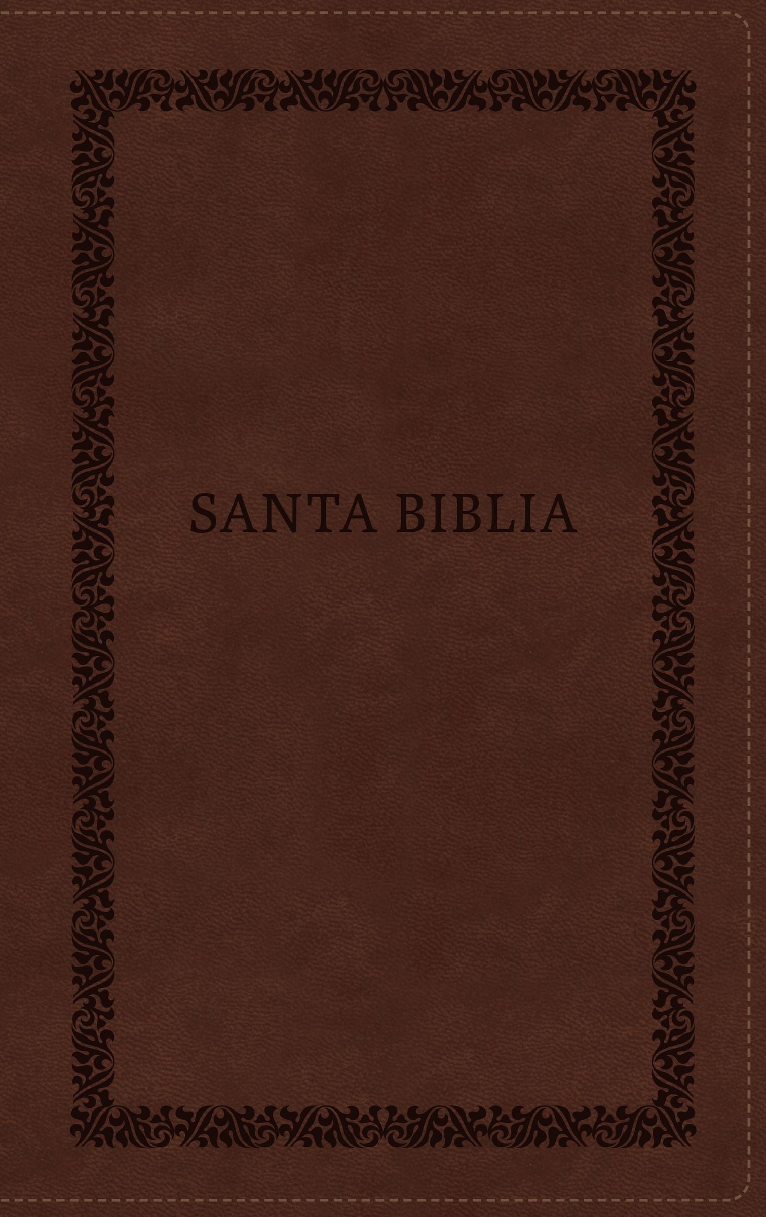 Biblia Reina-Valera 1960, Tierra Santa, Ultrafina Letra Grande, Leathersoft, Caf, Con Cierre (Red Letter Edition)
