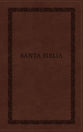 Biblia Reina-Valera 1960, Tierra Santa, Ultrafina Letra Grande, Leathersoft, Caf, Con Cierre (Red Letter Edition)