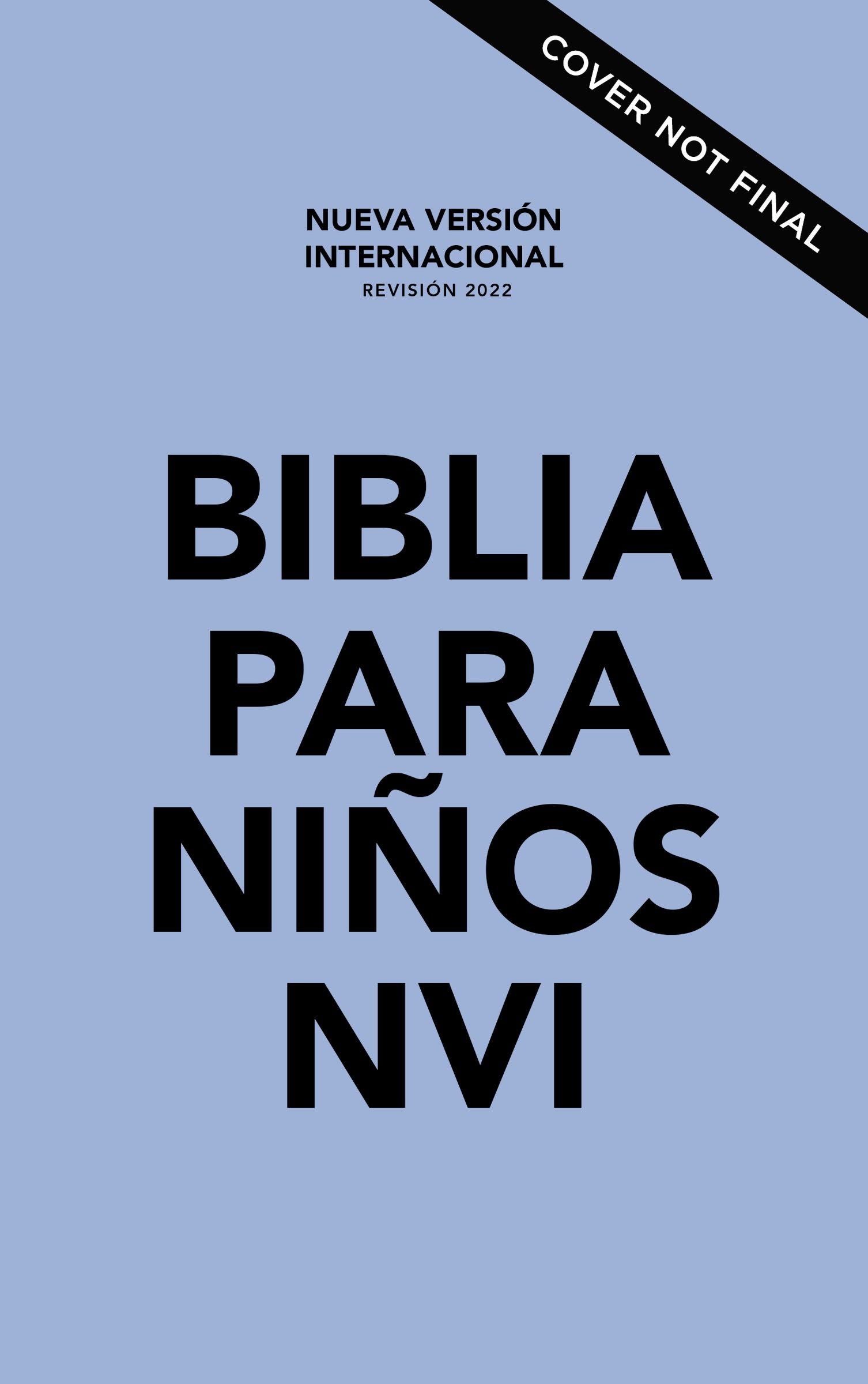 Nvi Biblia Para Ninos Texto Revisado 2022