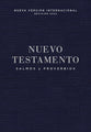 NVI Nuevo Testamento de bolsillo, con Salmos y Proverbios, Azul añil (Red Letter, Spanish Edition)