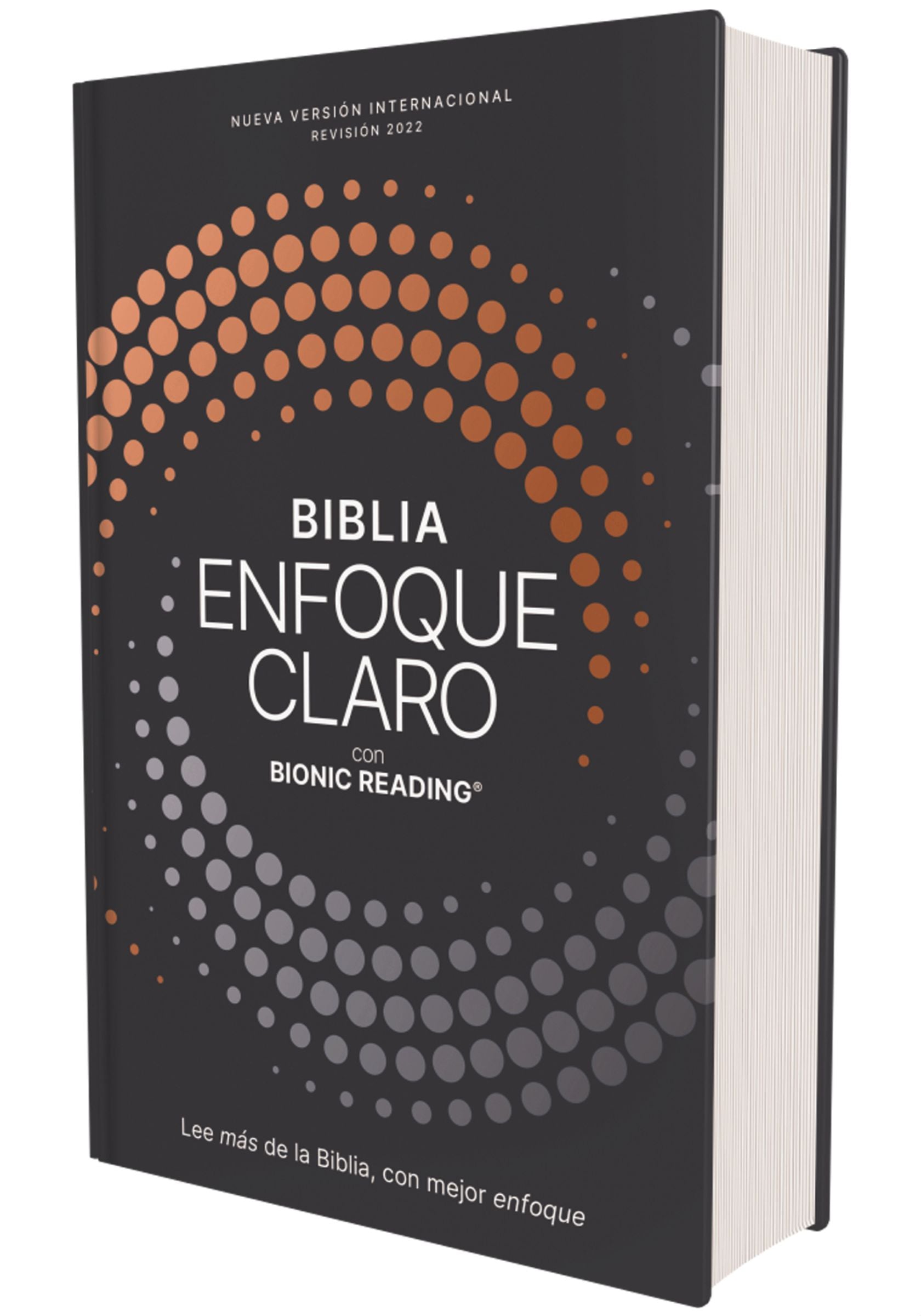 NVI Biblia Enfoque Claro, Revisión 2022, Gris/Cobre (Spanish Edition)