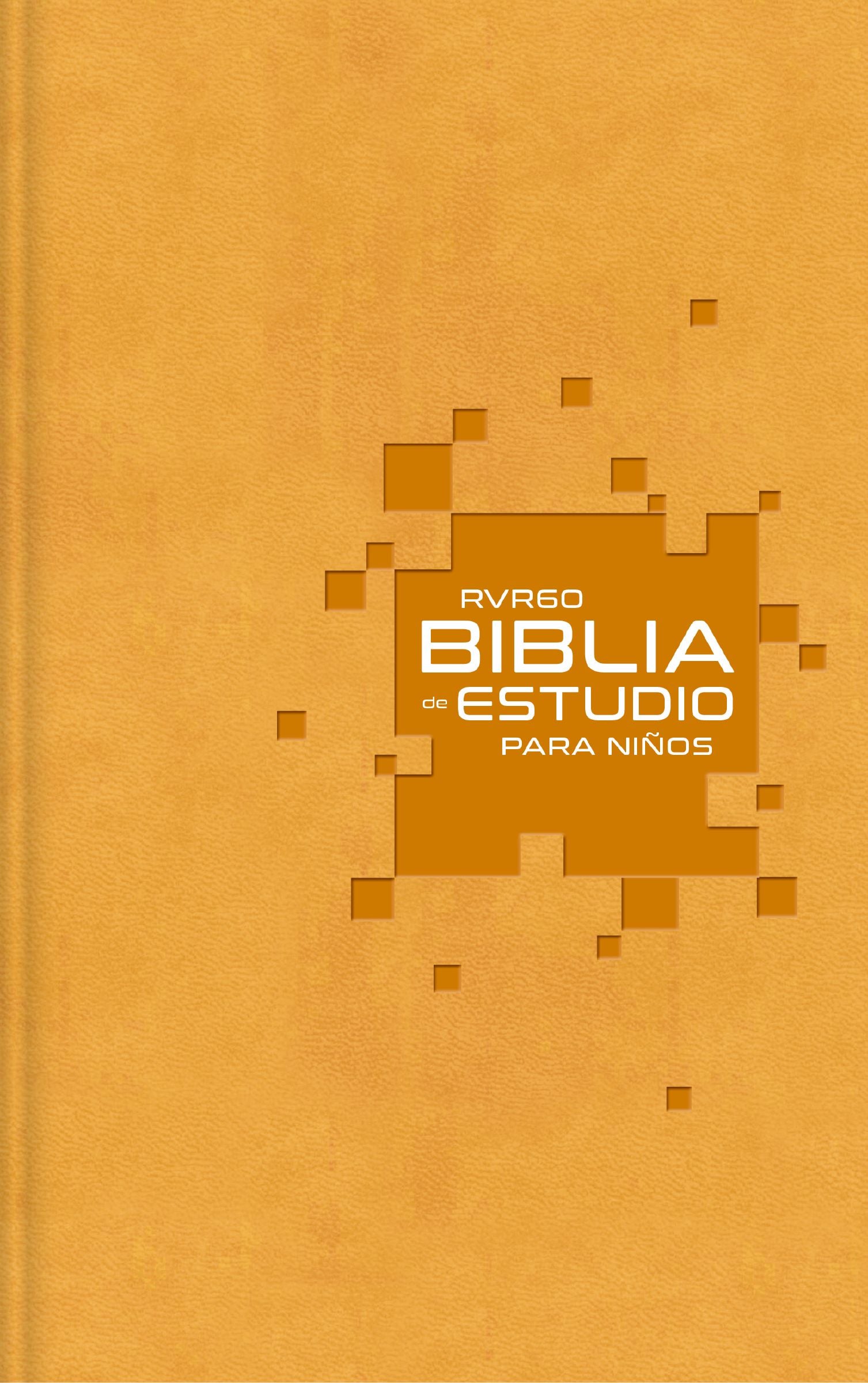 RVR60 Biblia de Estudio para Niños, Mango (Spanish Edition)