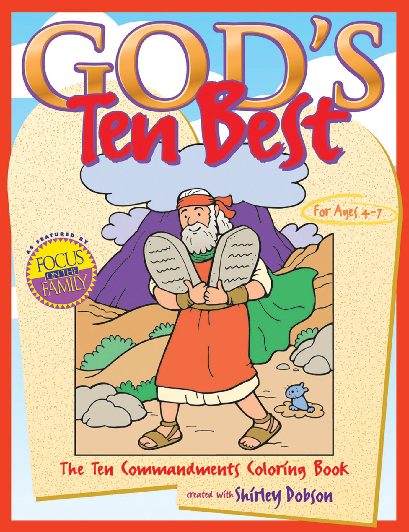 Colouring Book: God's Ten Best (God's Ten Best Series)