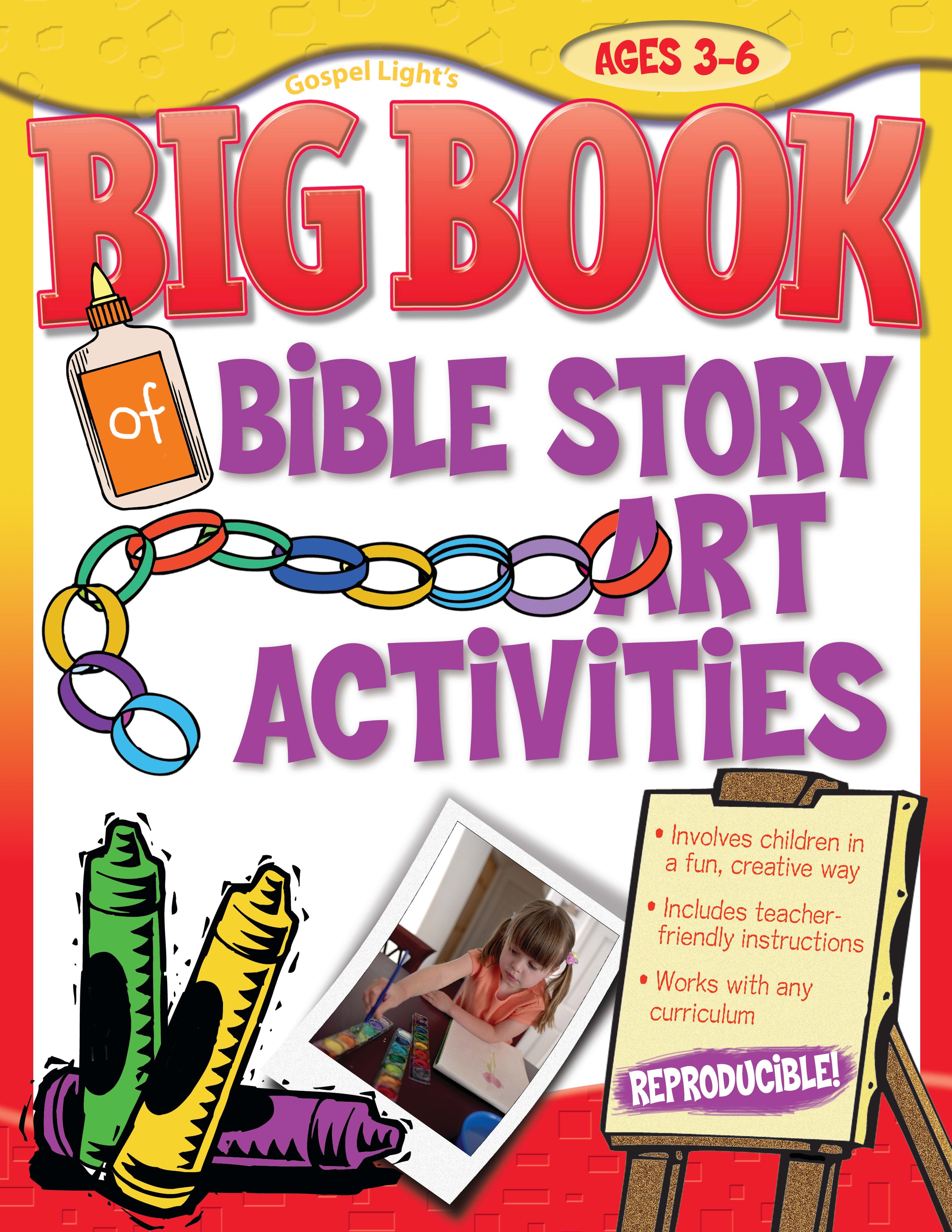 Big Book of Bible Story Art Activities (Reproducible)