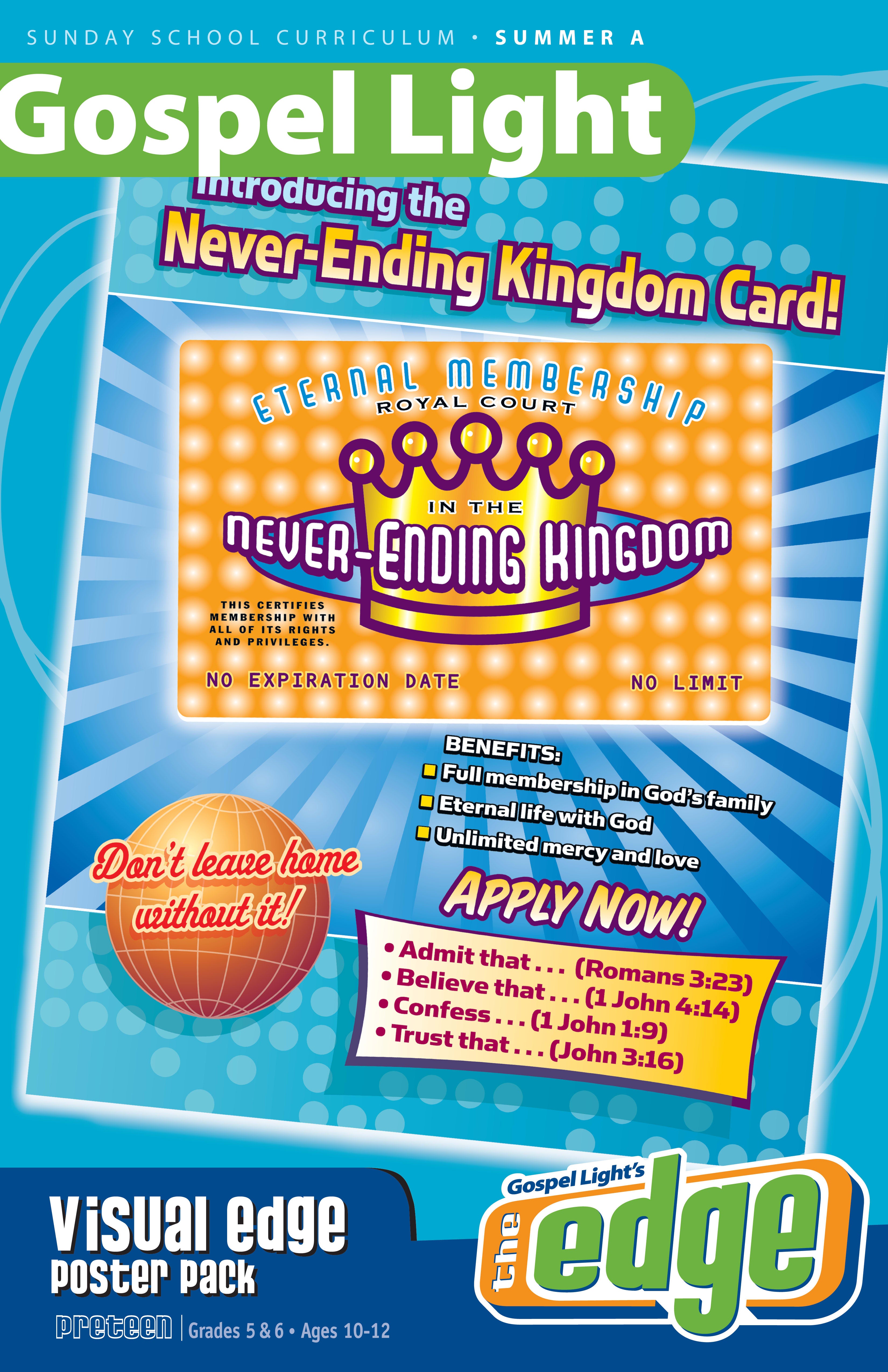 Gospel Light USA Summer A: Visual Poster Pack, Preteen Grades 5-6 (Gospel Light Living Word Series)