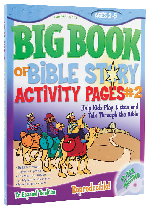 Big Book of Bible Story Activity Pages #02 (Reproducible)