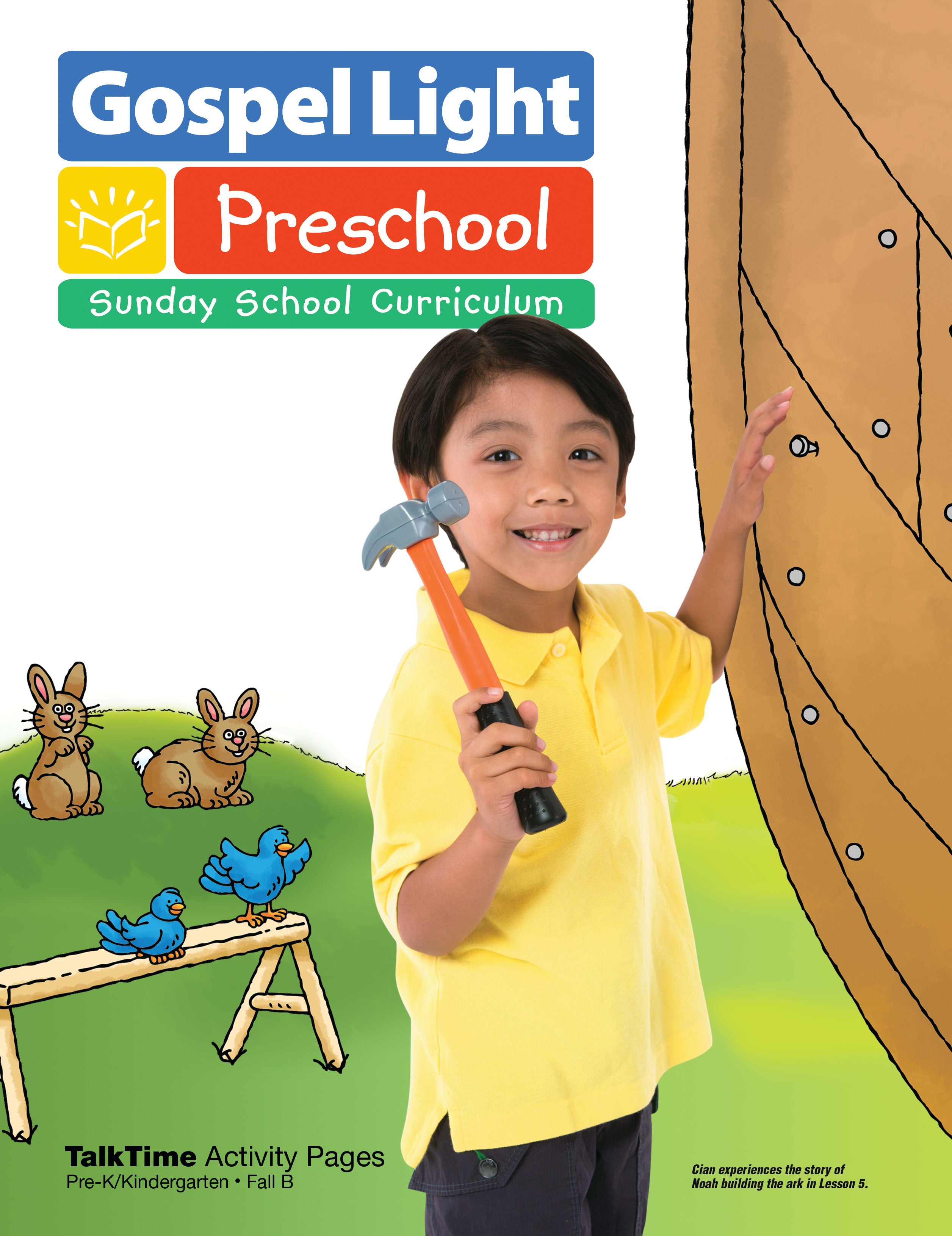 USA Fall B PreK Talktime Activity Pages, Ages 4-5 (Gospel Light Living Word Series)