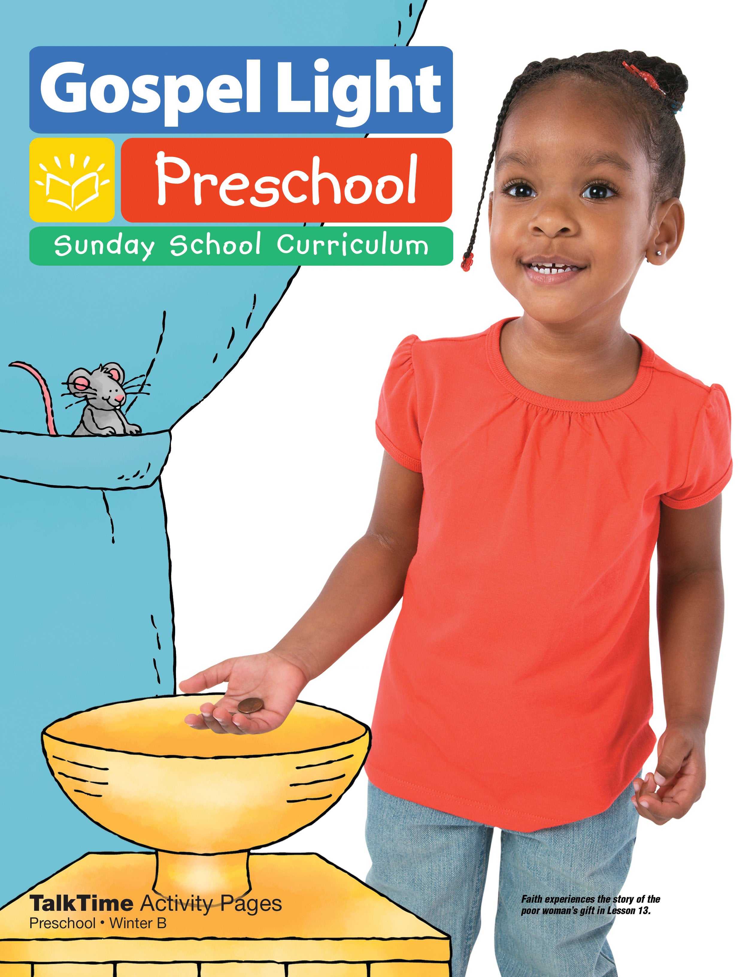 USA Winter B Preschool Talktime Activity Pages (Ages 2-3) (Gospel Light Living Word Series)