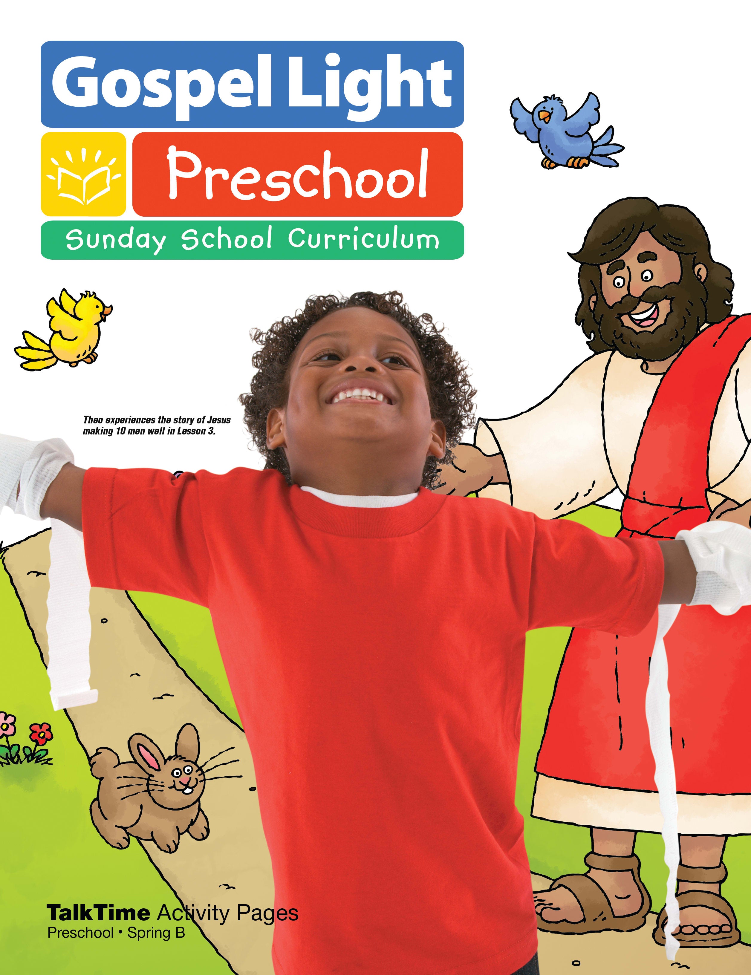 Spring B 2023 Ages 2/3 Talktime Activity Pages (Gospel Light Living Word Series)