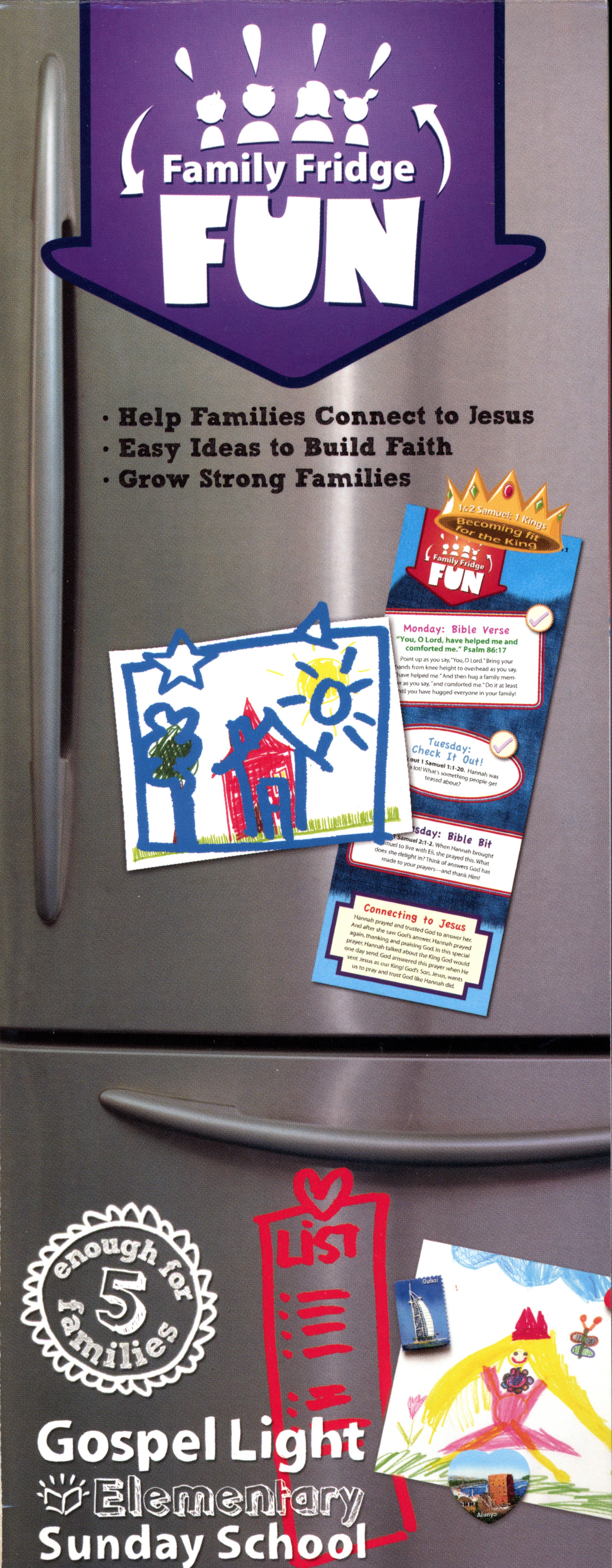 Gllw: Fall C 2022 Grades 1-4 Family Fridge Fun (5 Packs For 5 Families)