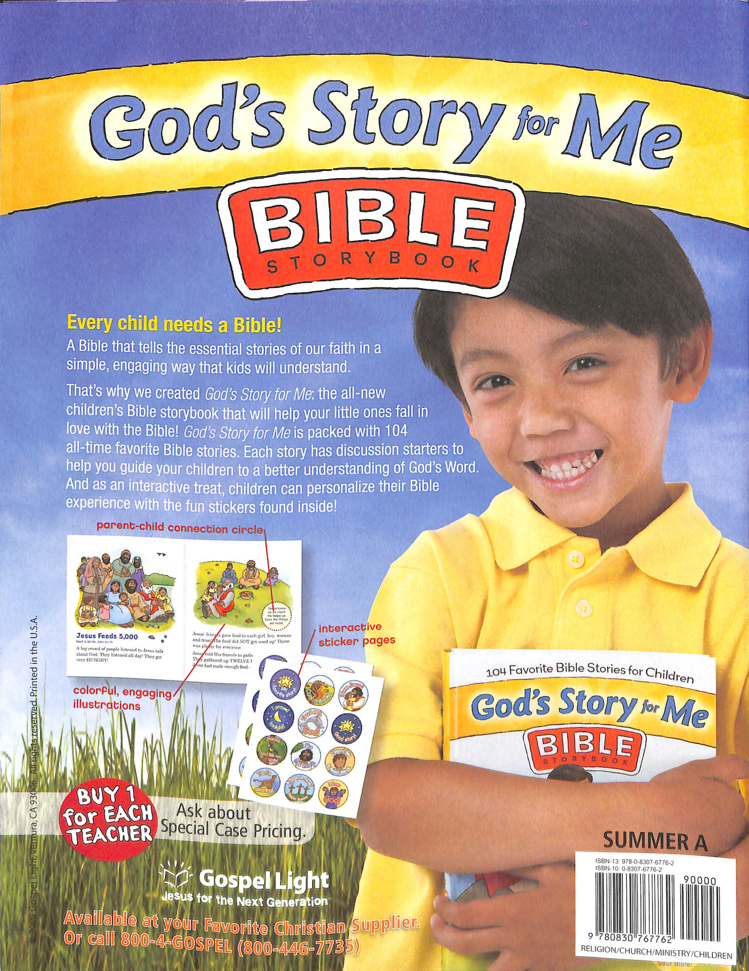 Gospel Light USA Summer A: Talk Time Activity Pages (Preschool Ages 2-3) (Gospel Light Living Word Series)