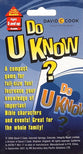 Do U Know? Card Game: A Game of Strategy, Bible Knowledge and a Little Bit of Luck!