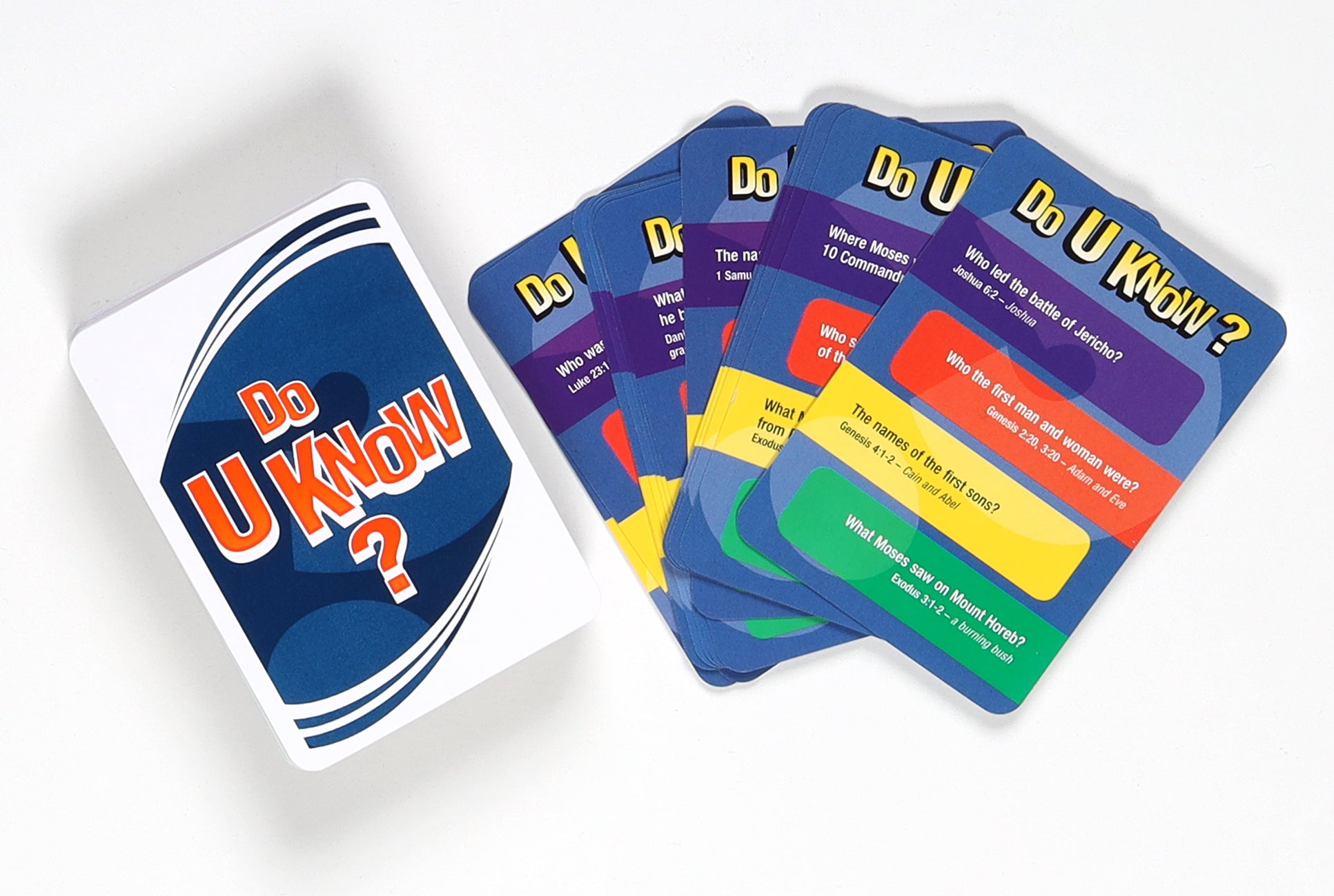 Do U Know? Card Game: A Game of Strategy, Bible Knowledge and a Little Bit of Luck!