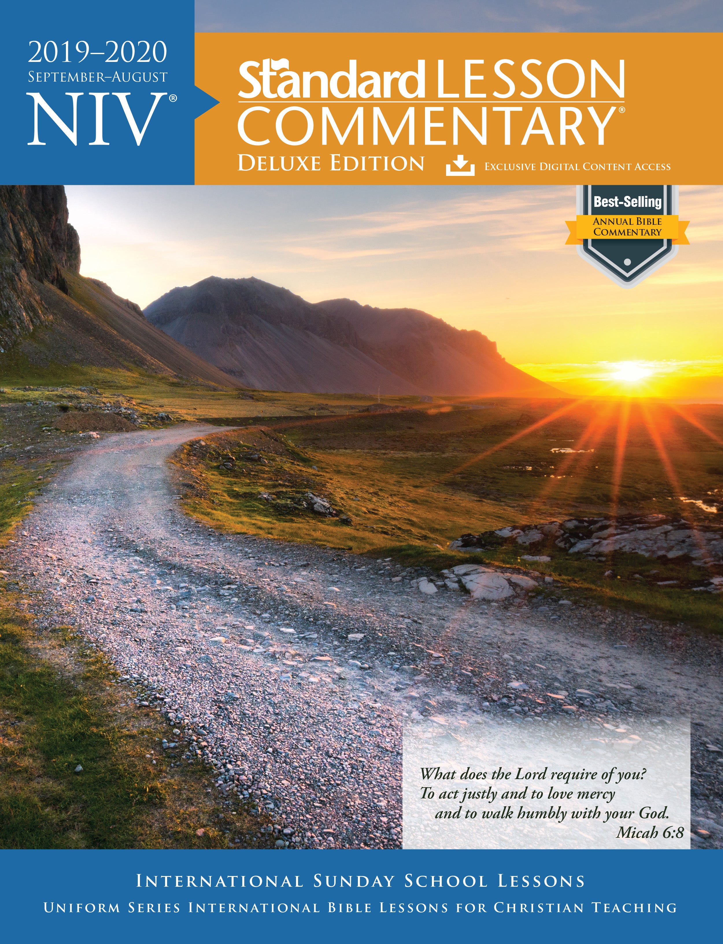 NIV Standard Lesson Commentary Deluxe Edition 2019-2020