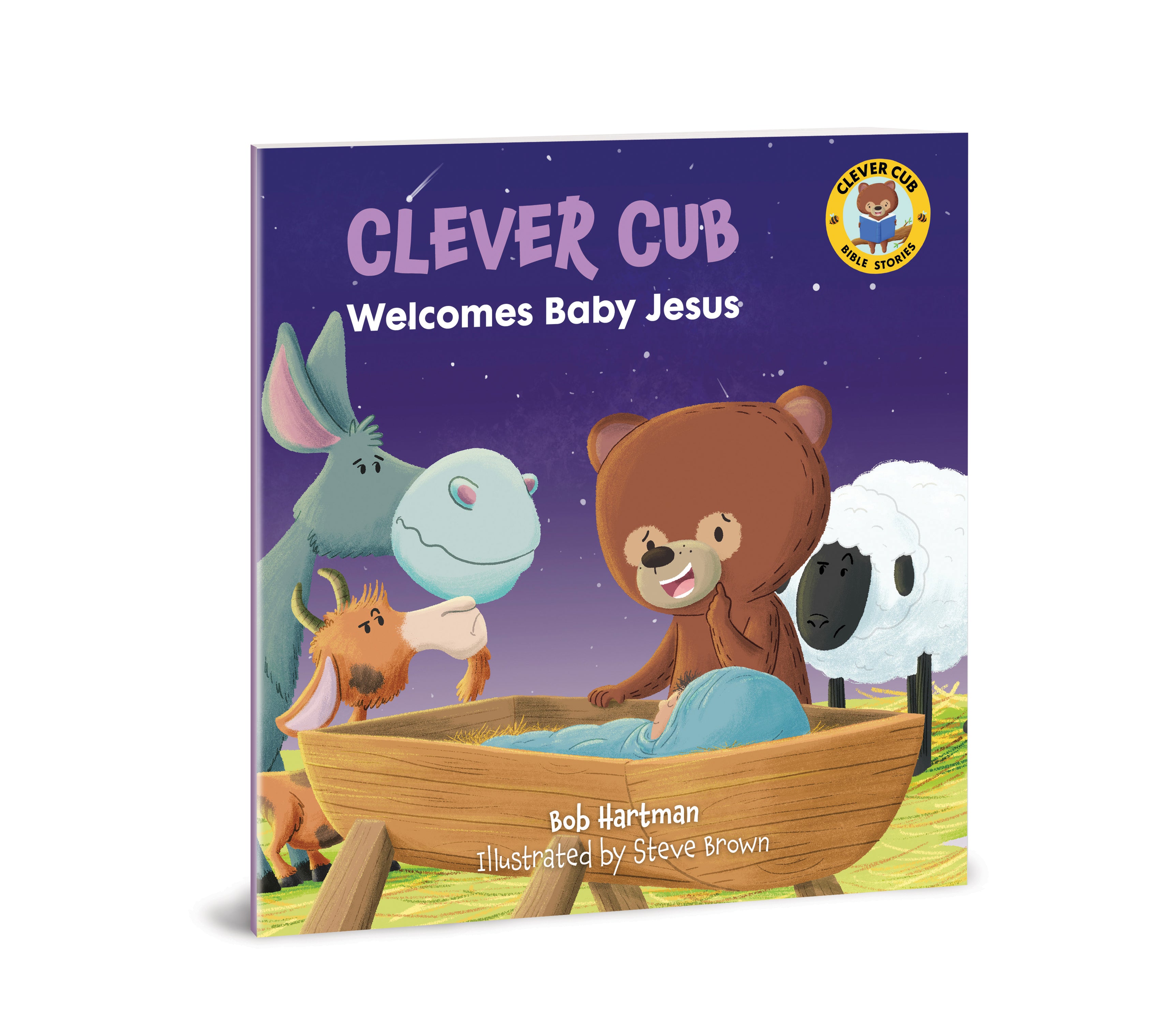 Welcomes Baby Jesus (Clever Cub Bible Stories Series)