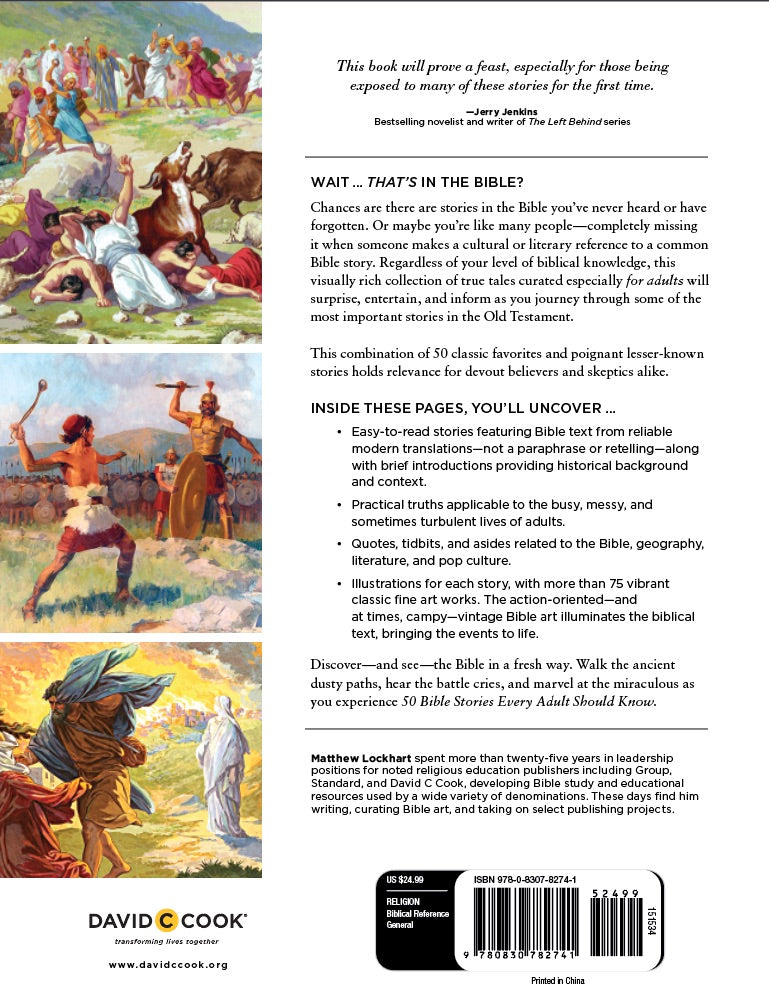 50 Bible Stories Every Adult Should Know Old Testament (Vol 1)