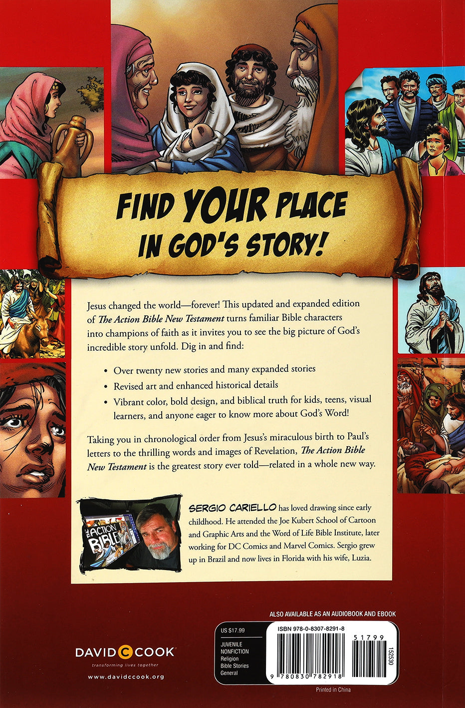 The Action Bible New Testament: God's Redemptive Story