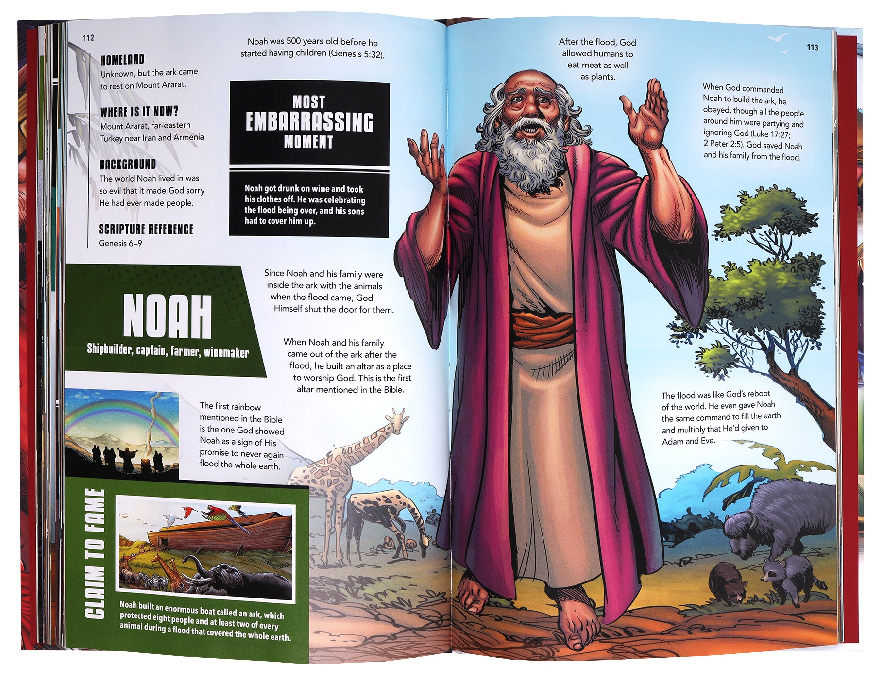 Action Bible: The Heroes and Villains