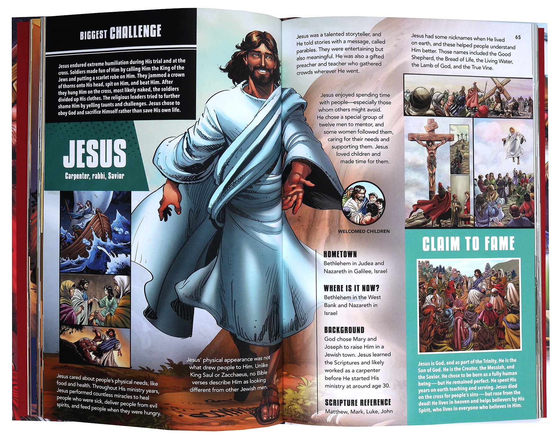 Action Bible: The Heroes and Villains
