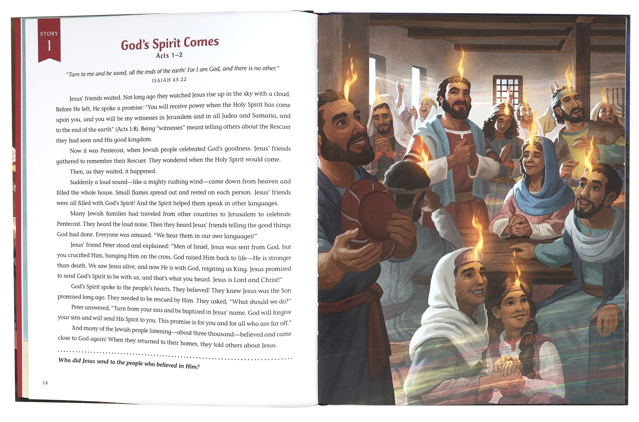 The Go-And-Tell Storybook: 30 Bible Stories Showing Why We Share About Jesus