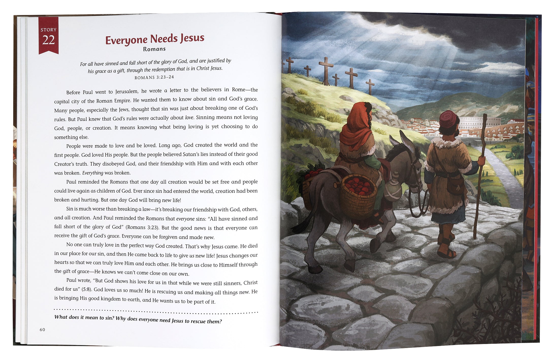The Go-And-Tell Storybook: 30 Bible Stories Showing Why We Share About Jesus