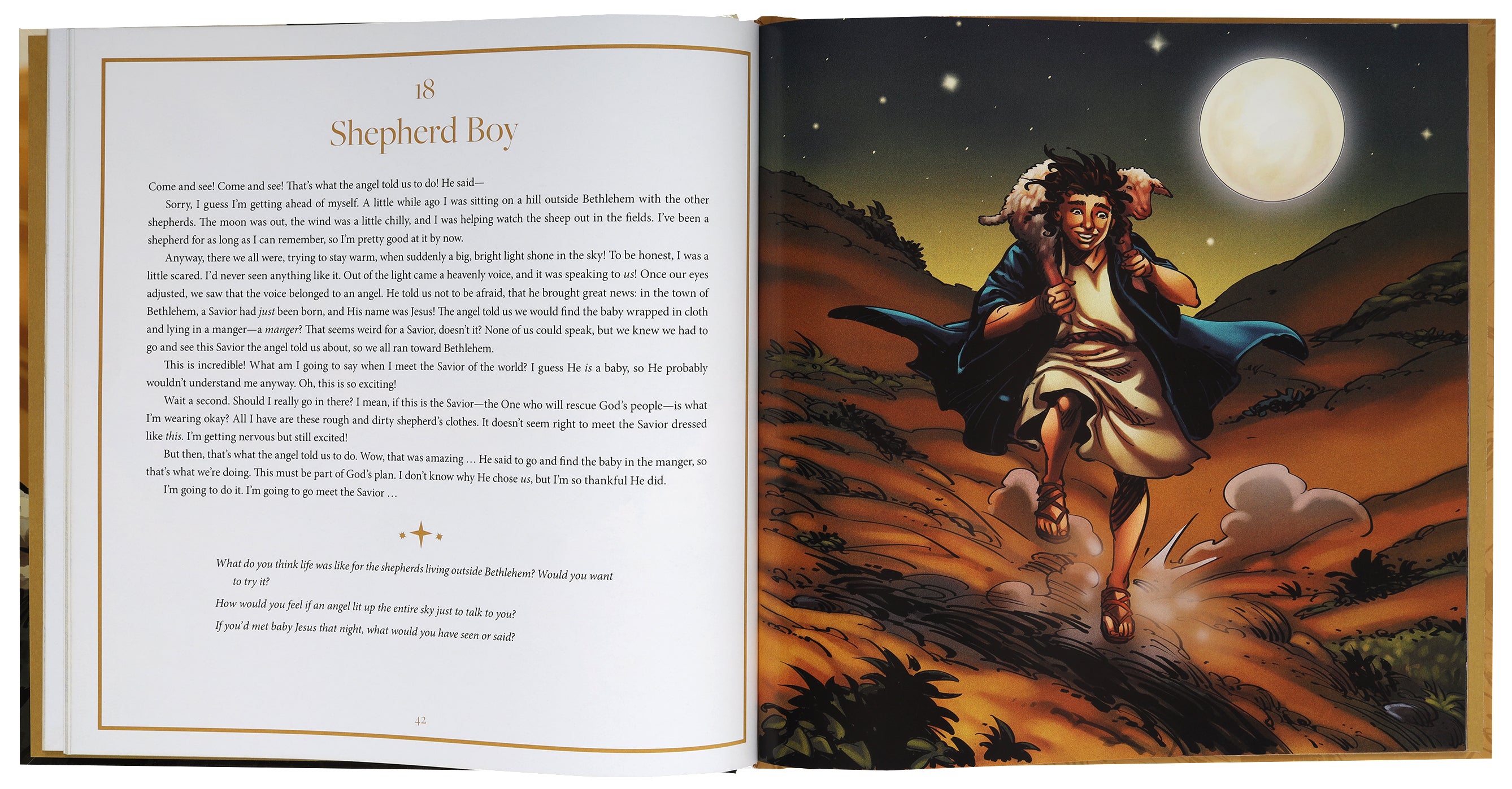 The Action Bible Christmas: 25 Stories About Jesus Arrival