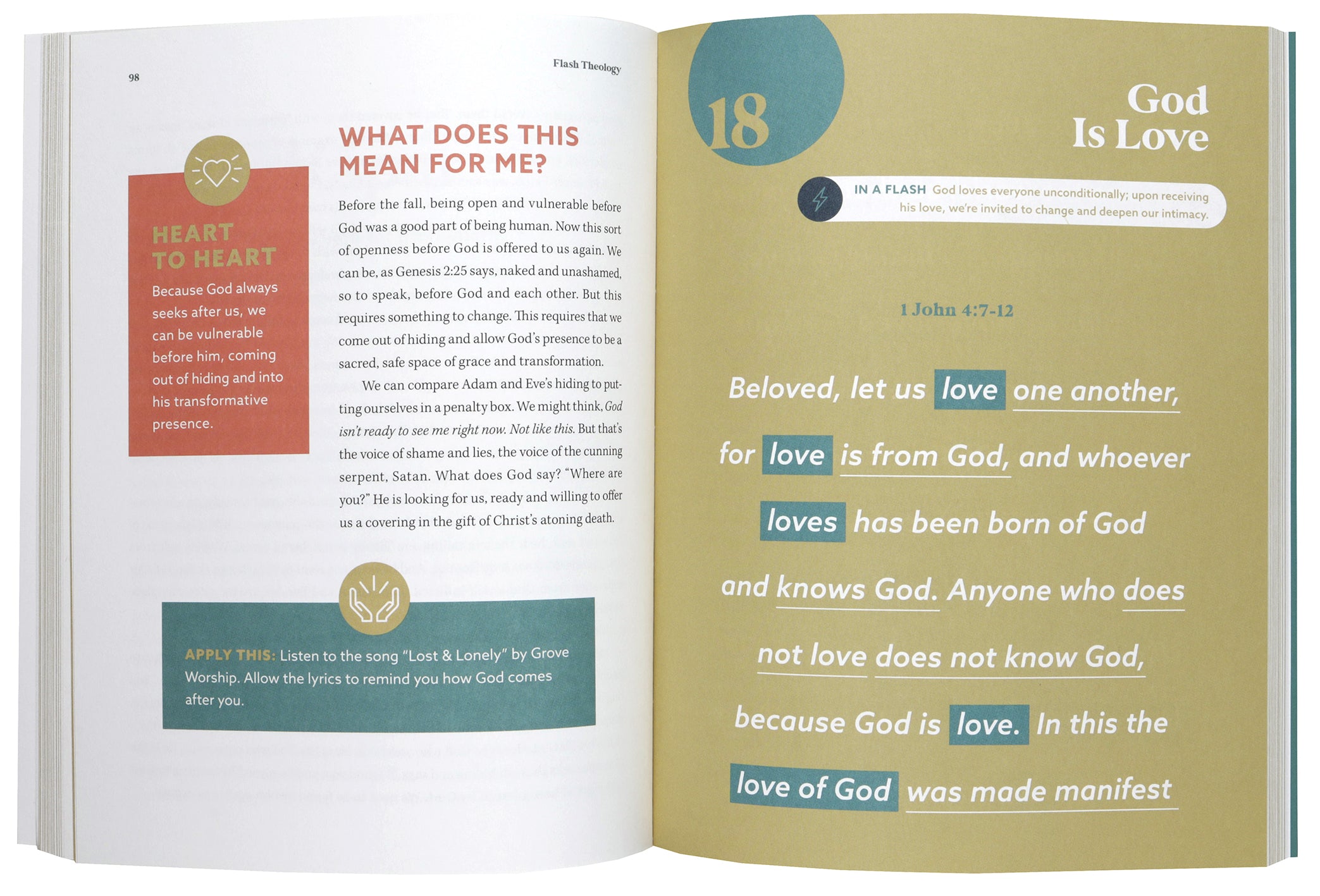Flash Theology: A Visual Guide to Knowing and Enjoying God More