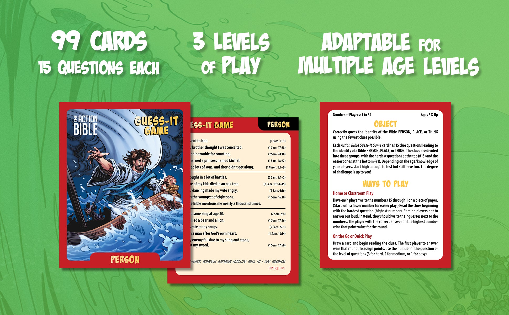 The Action Bible Guess-It Game (2nd Edtion)