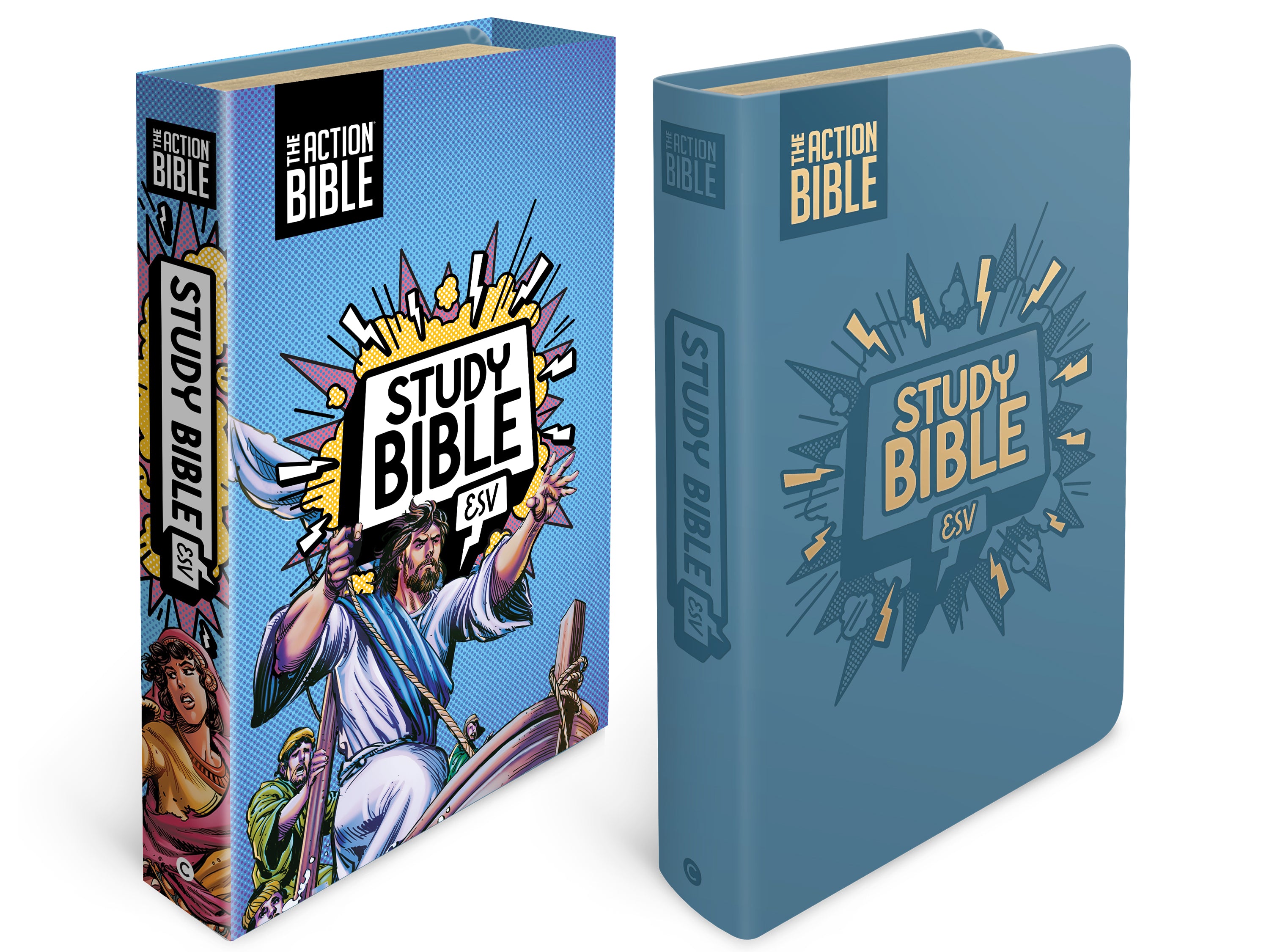 ESV Action Bible Study Bible Blue