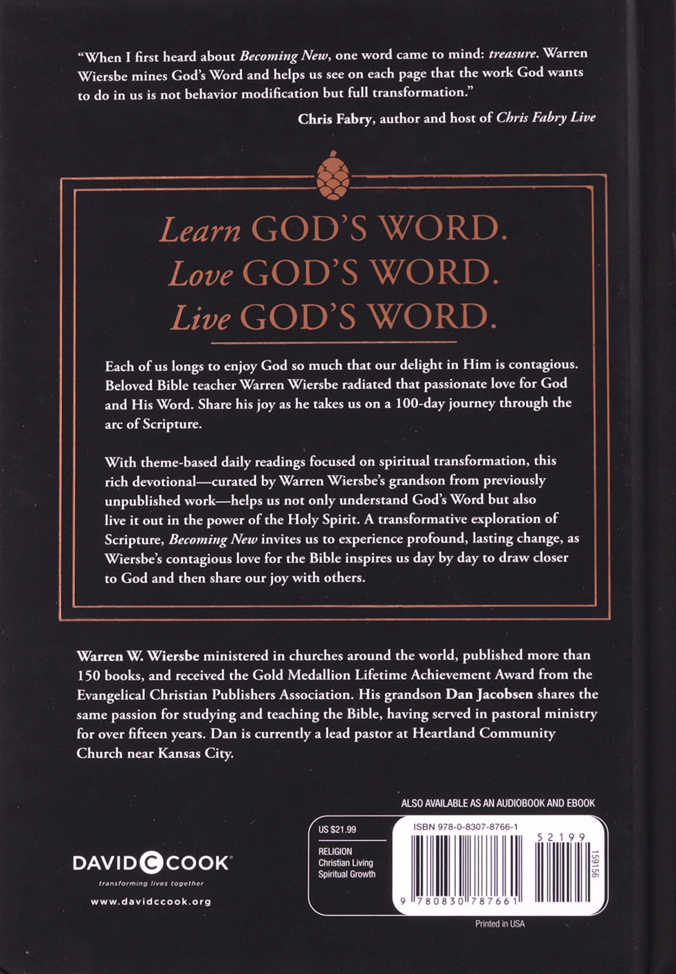 Becoming New: 100 Days of Transformation through God’s Word