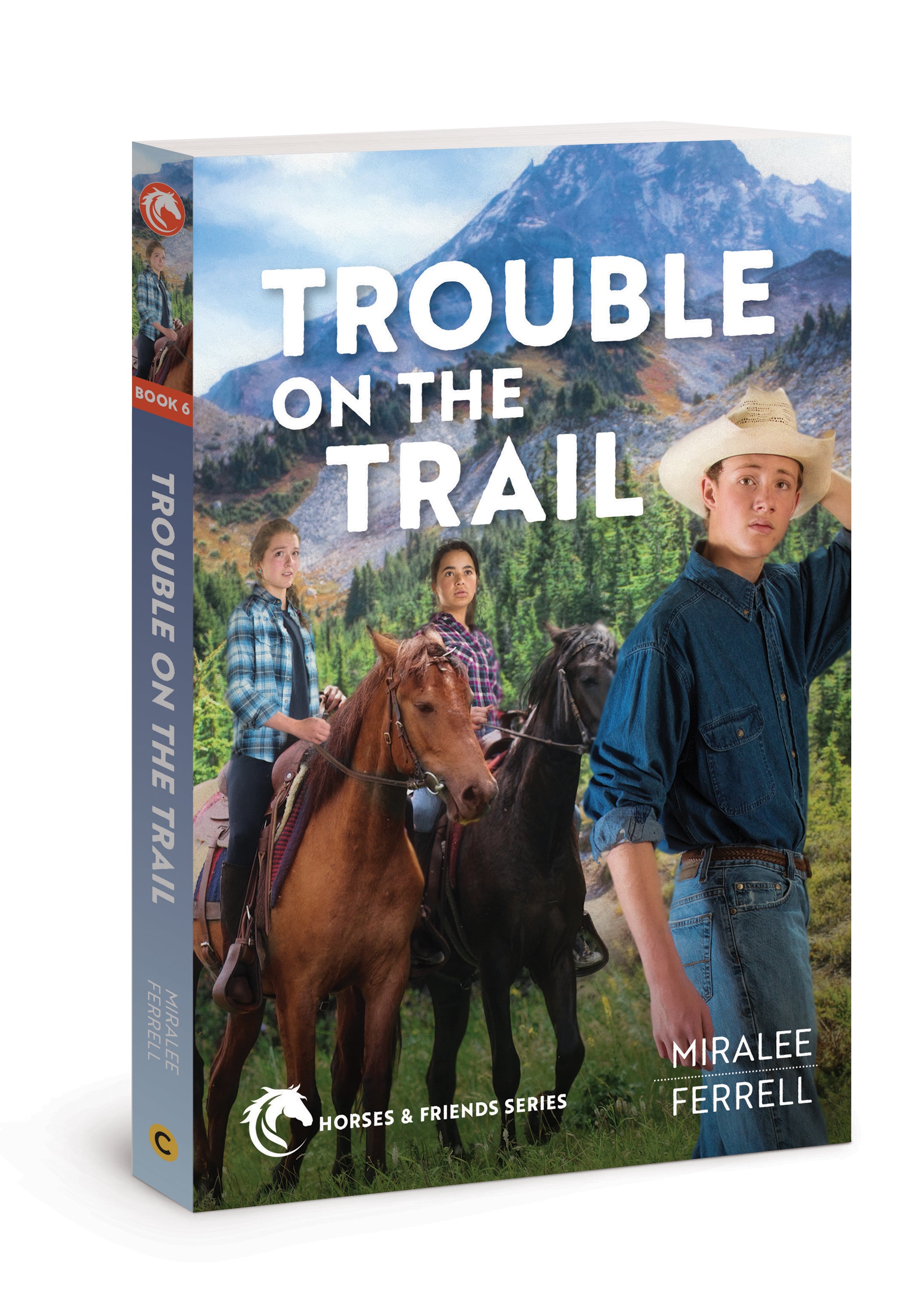 Trouble on the Trail (#06 in Horses & Friends Series)