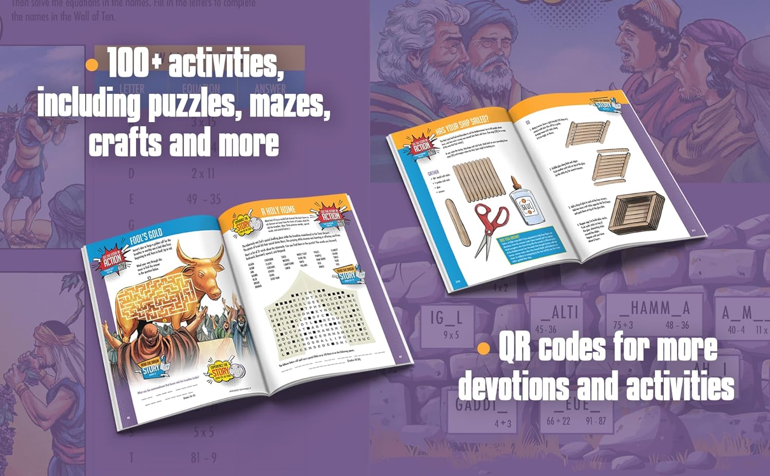 The Action Bible Ultimate Activity Book for Kids (Action Bible Series)