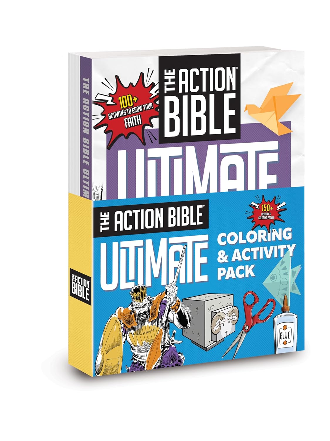 The Action Bible Ultimate Coloring and Activity Pack (2 book bundle) (Action Bible Series)