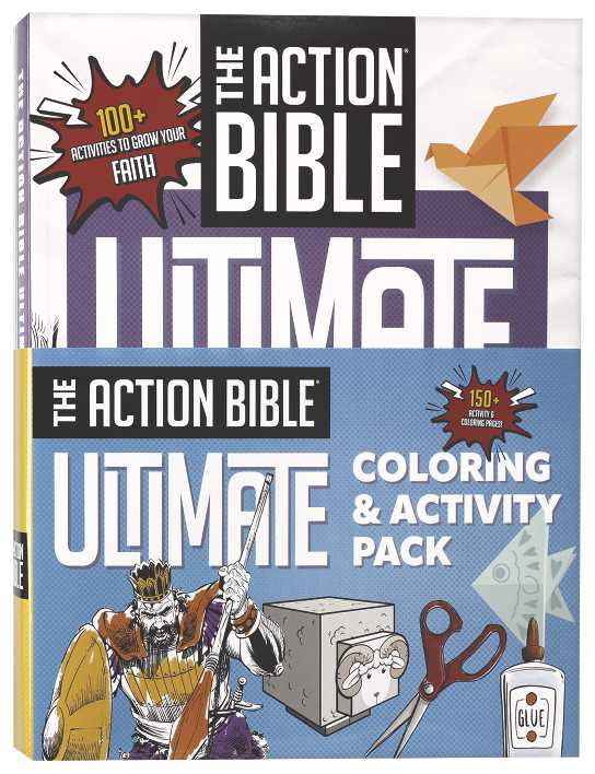 The Action Bible Ultimate Coloring and Activity Pack (2 book bundle) (Action Bible Series)