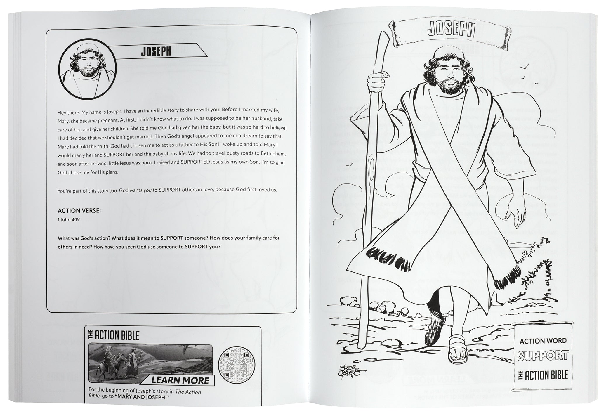 The Action Bible Ultimate Coloring and Activity Pack (2 book bundle) (Action Bible Series)