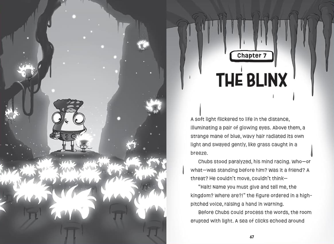 Attack of the Glitchies (#02 in The Blobs Series, Graphic Novel)