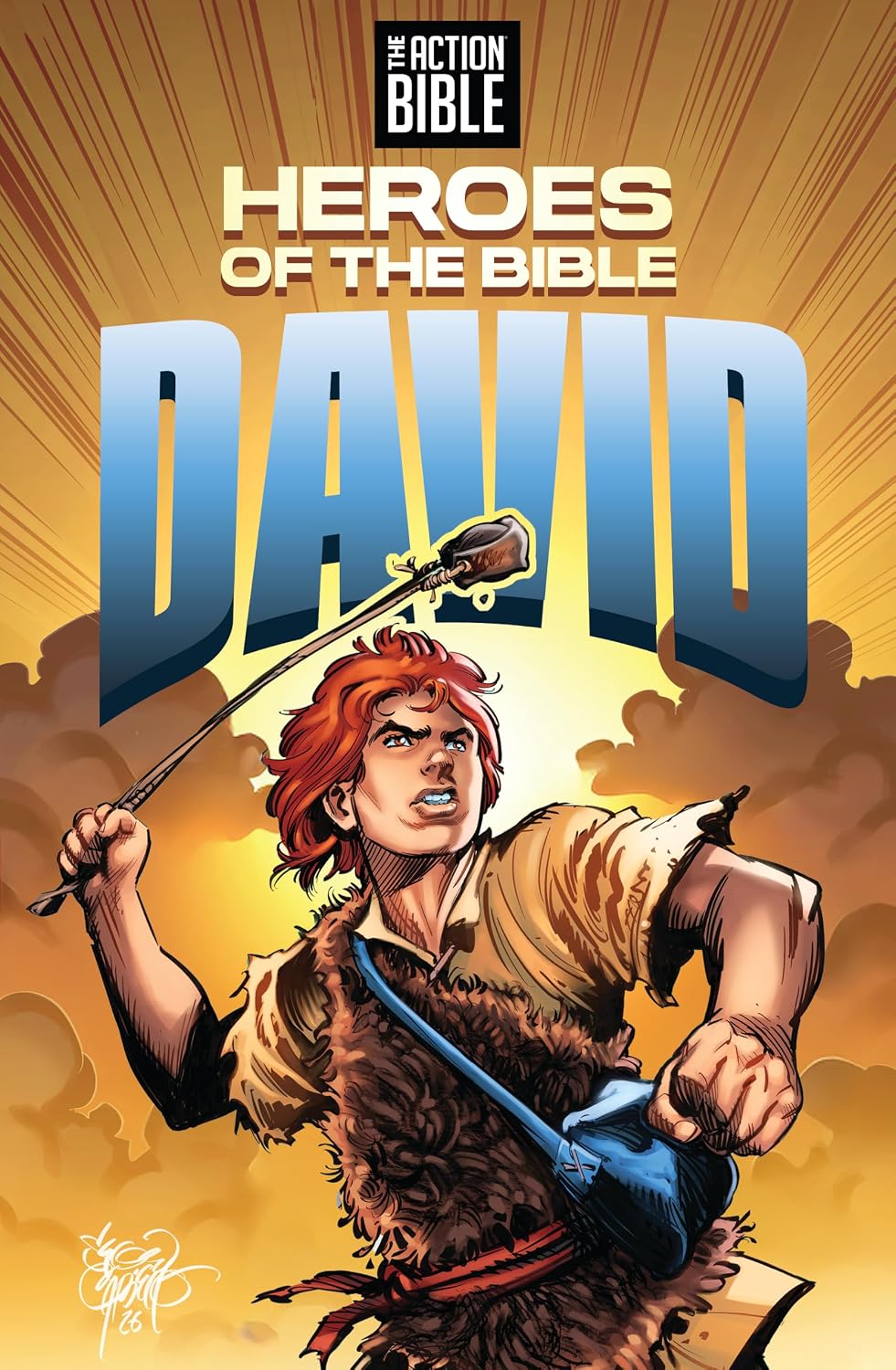The Action Bible: David, Heroes of the Bible (Action Bible Series)