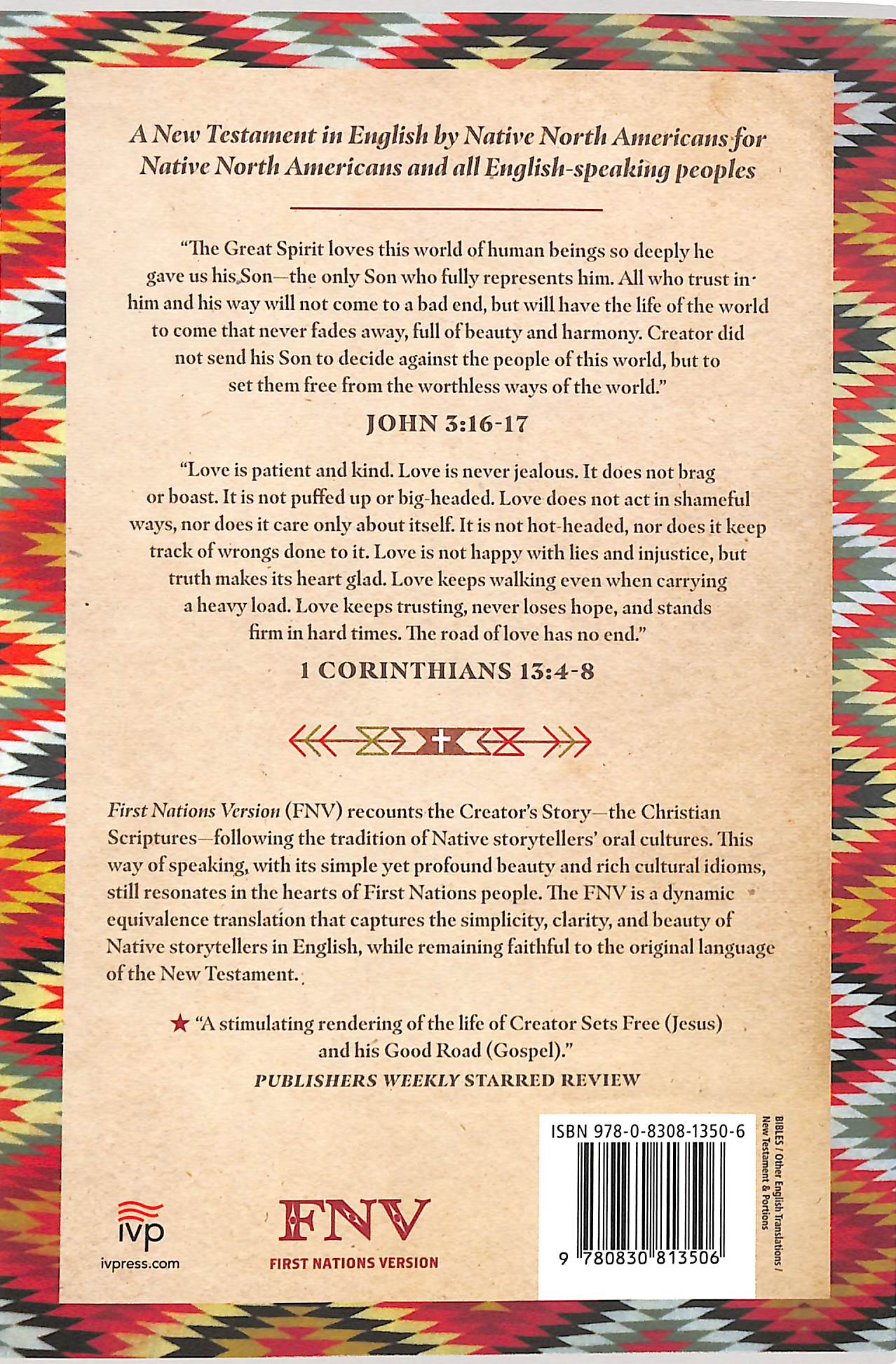 Fnv An Indigenous Translation of the New Testament (First Nations Version)