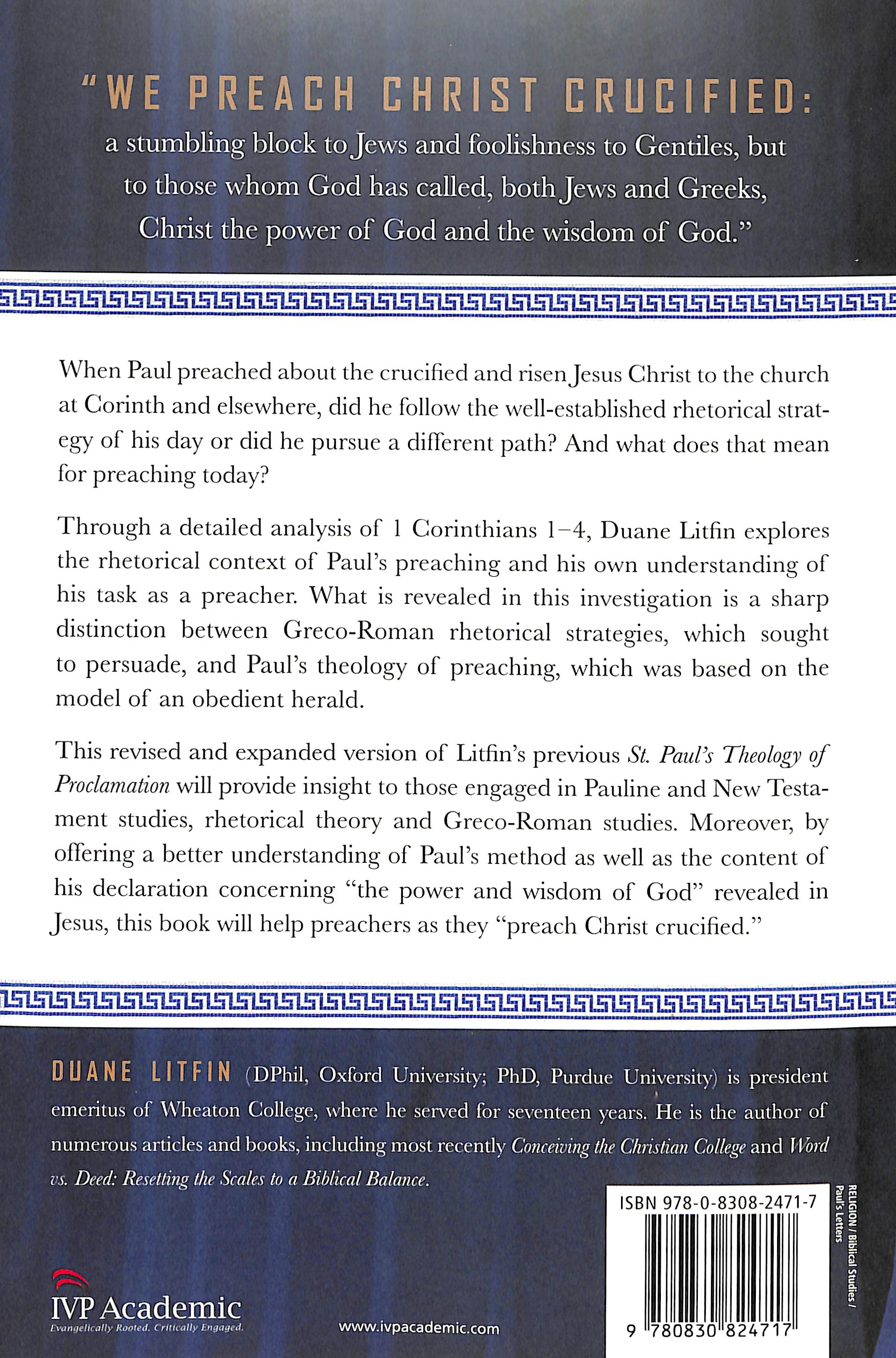 Paul's Theology of Preaching