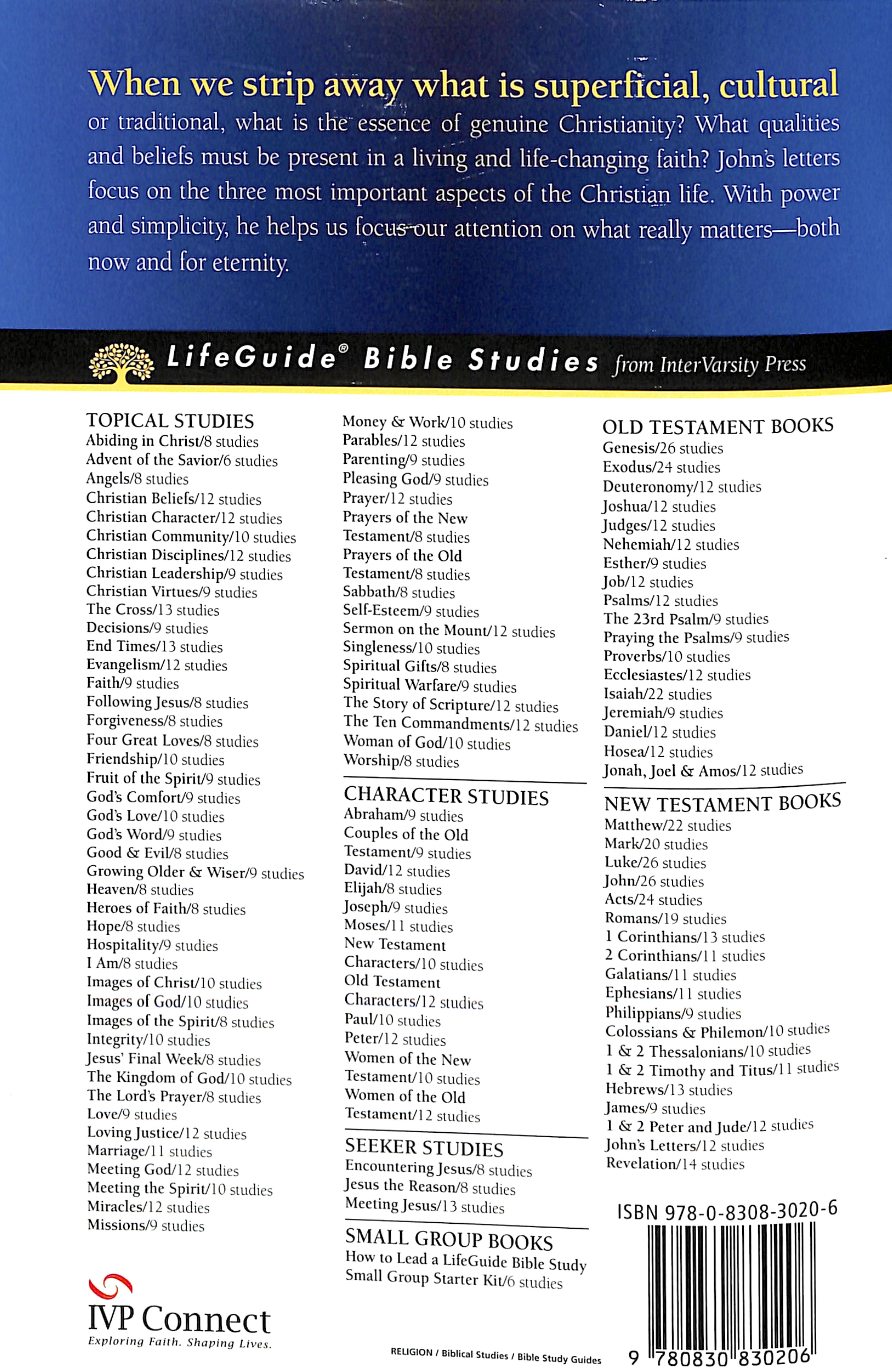 John's Letters (Lifeguide Bible Study Series)