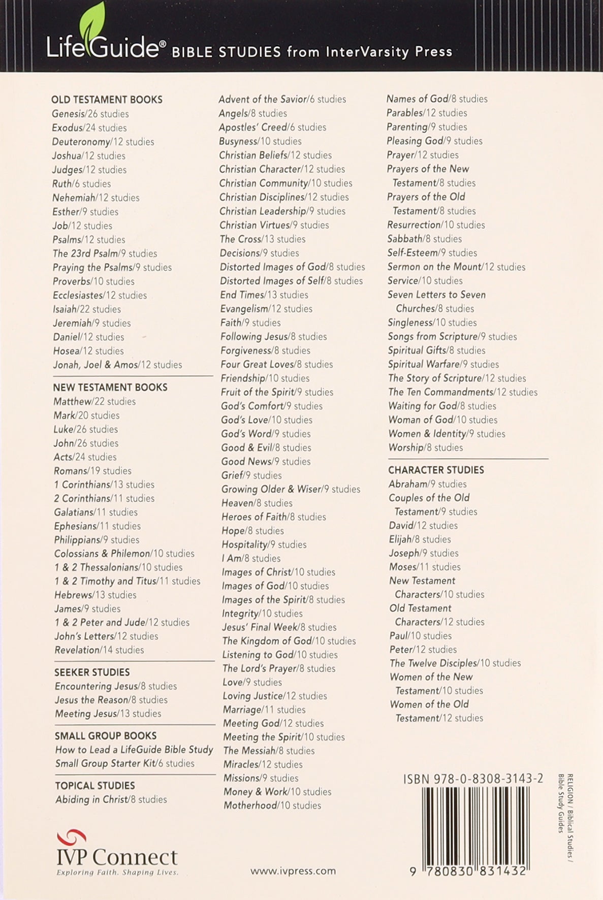 Names of God (Lifeguide Bible Study Series)